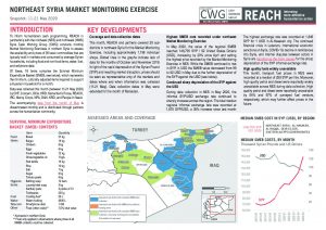 Northeast Syria Market Monitoring Situation Overview, May 2020