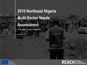 Multi Sector Needs Assessment State Findings Presentation - September 2019