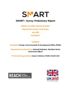 REACH South Sudan - Kapoeta East County SMART + Survey Report - July 2025