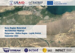 STREAM Area Based Assessment of Kozu-Baglan Watershed Report, Kyrgyzstan, December 2024, English