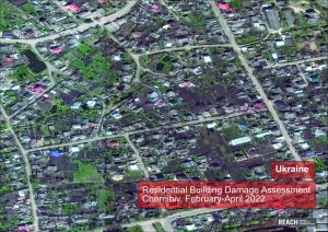 Residential Building Damage Assessment Chernihiv, February-April 2022