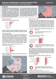 SSD_Factsheet_Central Equatoria State_October 2016