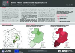 Hard-to-Reach WASH Factsheet in Borno State, Nigeria - September 2019
