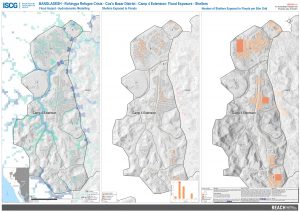 Cox's Bazar - Flood Hazard - Exposed Shelters - April 2021 - Camp 4 Extension