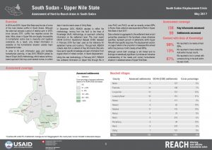 SSD_Factsheet_AoK Upper Nile_May 2017