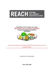 REACH RDC Protocole SMART Kunda Mars 2024