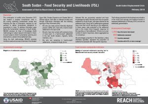 SSD_Factsheet_Assessment of Hard-to-Reach Areas FSL_February 2018