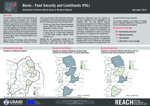 Hard-to-Reach FSL Factsheet in Borno State, Nigeria - December 2019