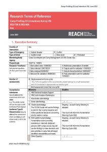 Camp Profiling XVI and Intentions VIII Survey ToR June 2022
