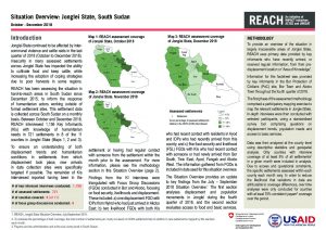 SSD_Situation Overview_Jonglei_October-December 2018