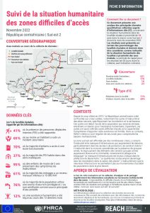 Evaulation multisectorielle des besoins dans les zones diffciles d'accès Sud-est2 Novembre 2022