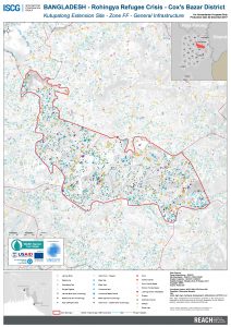 Bangladesh - Cox's Bazar - Kutupalong Extension Site - Zone FF Infrastructure - November 2017