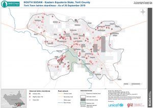 REACH SSD Map Torit Latrine Cleanliness August2019