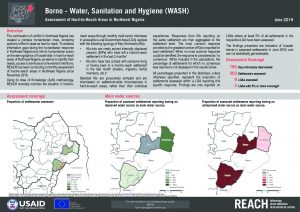 Hard-to-Reach WASH Factsheet in Borno State, Nigeria - June 2019
