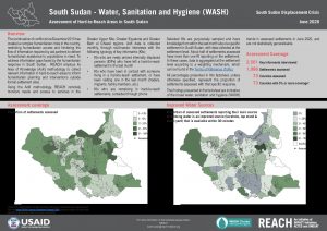 Assessment of Hard to Reach Areas WASH June 2020