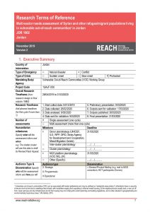 Jordan Vulnerable Out-of-Reach Communities Assessment ToR, V2 June 2020