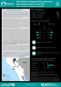 BGD_Factsheet_WASH_HH_Followup_Camp12_October2018
