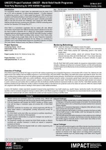 UNICEF2_IMPACT_SSD_Factsheet_Bentiu_HarissProjectWorldReliefHealth_Mar2017