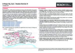 SYR_Situation Overview_Ar-Raqqa city Situation Overview VI_13 October 2017