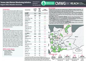 YEM JMMI Situation Overview   August 2021