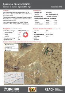 NER_Factsheet_Profil Site de Déplacés de Gouworso_Septembre 2017