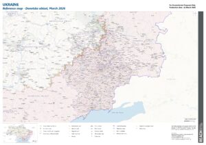 REACH UKR Map REF Donetska oblast Overview Map horizontal 11 MARCH 2026 A0 EN