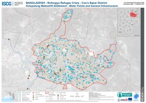 Bangladesh - Kutupalong Makeshift Settlement Water Points and General Infrastructure