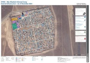 REACH Syria Abu Khashab Camp map November 2023