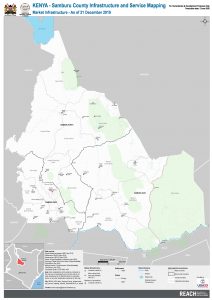 REACH KEN MAP SamburuCounty Infrastructure and service mapping markets December2019 A1