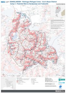 Bangladesh - Cox's Bazar - Camp 3 Potential Flood and Landslide Risk to Water Points