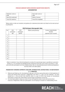 AFG_2307_FGD_Tool_Food Insecurity