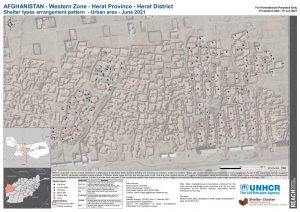 REACH AFG Map Herat District 2 Plot Arrangement Of Shelter Types 01Jun2021 A3