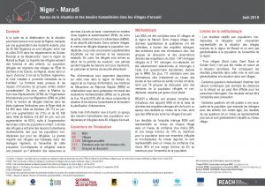 Aperçu de la Situation Humanitaire à Maradi