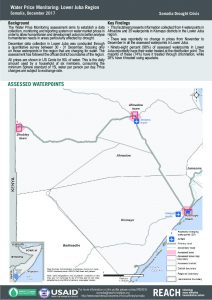 SOM_Factsheet_Water Price Monitoring_Lower Juba_December 2017