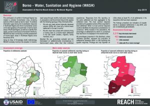 Hard-to-Reach WASH Factsheet in Borno State, Nigeria - July 2019