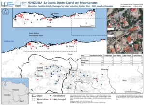 IMPACT Venezuela Earthquake - Education Facilities Likely Damaged or Used as Active Shelters