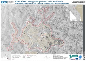 Bangaladesh - Cox's Bazar - Hakimpara Spontaneous Site General Infrastructure