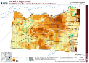 Area Based Risk Assessment Map Sri Lanka Addalachchenna Drought February 2024