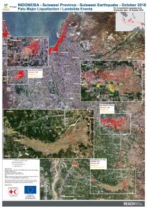 Indonesia - Sulawesi Earthquake - Palu - Major Liquefaction / Landslide Events