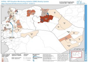 REACH SYR MAP ISMI Week 17 IDP Movement (01/05/17 - 07/05/17)