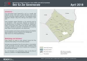 REACH_SYR_Factsheet_HSOS Subdistrict Factsheet_Deir-ez-Zor_April 2018