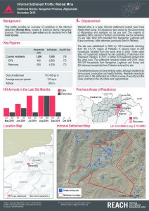 afg_factsheet_Wahdat Mina_November 2016