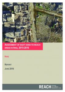 IRQ_Report_Assessment of eight hard-to-reach areas in Iraq_July 2016