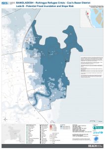 Bangladesh - Cox's Bazar - Leda B Potential Inundation and Slope Risk