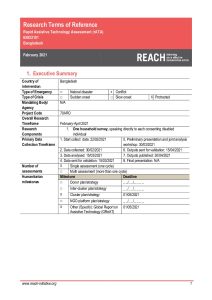 Bangladesh TOR Rapid Assistive Technology Assessment (rATA) February 2021