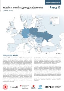 Longitudinal Survey Factsheet in Ukrainian: Round 13