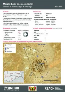 NER_HCR_Factsheet_Profil Site de Déplacés_Commune de Chetimari_Mamari Kabi_Mar2017