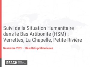 HAITI REACH HSM - Cycle 1 Bas Artibonite - Présentation Powerpoint - Octobre 2023