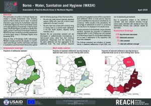Hard-to-Reach WASH Factsheet in Borno state, Nigeria - Apr2020