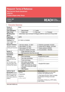 REACH KEN TOR MSNA Dadaab refugee complex October 2021 External